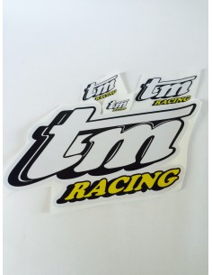 Autocollant TM Racing 6 x 3