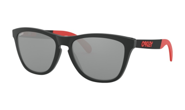 OAKLEY Frogskins® Mix Sunglasses Marc Marquez Signature Series Matte Black PRIZM™ Black Iridium Lens