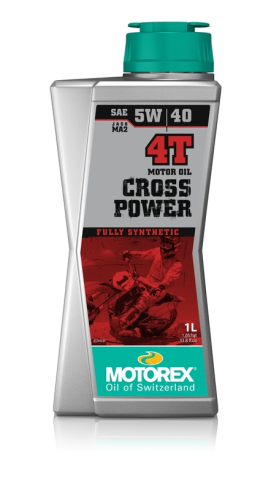 MOTOREX Cross Power 4T Motor Oil - 5W40 1L