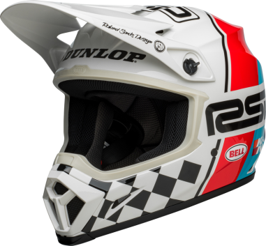 BELL MX-9 Mips RSD The Rally Helmet - Black/White