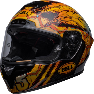 BELL Race Star DLX Dunne Helmet - Gold