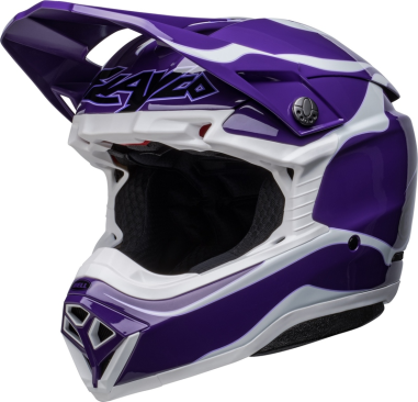 BELL Moto-10 Spherical Helmet Slayco - Purple/White