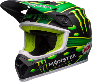 BELL MX-9 Mips Helmet - McGrath Showtime Replica Matte Black/Green