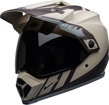 BELL MX-9 Adventure Mips Helmet - Dash Matte Sand/Brown/Gray
