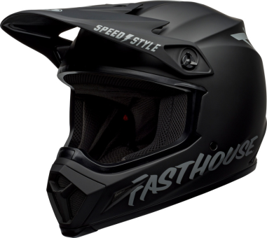 BELL MX-9 MIPS Fasthouse Helmet Matte Black/Gray
